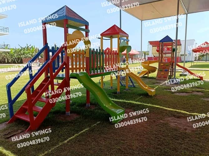 Swings / Kids Slides / Park Swings / Jhulay / Home Decor / Sea Saw 3