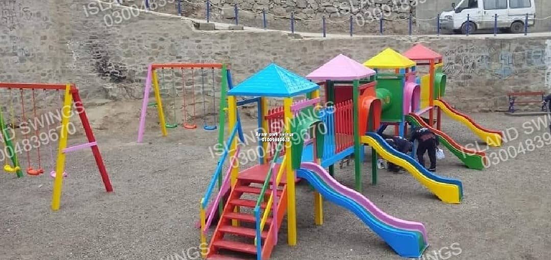 Swings / Kids Slides / Park Swings / Jhulay / Home Decor / Sea Saw 17