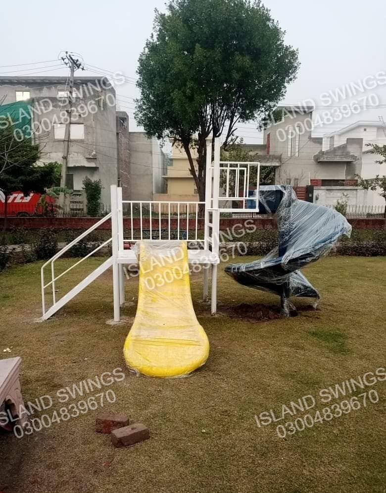 Swings / Kids Slides / Park Swings / Jhulay / Home Decor / Sea Saw 8