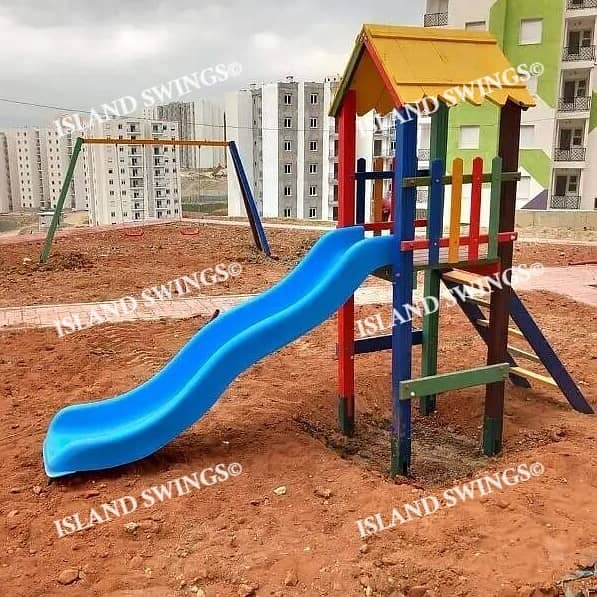 Swings / Kids Slides / Park Swings / Jhulay / Home Decor / Sea Saw 1