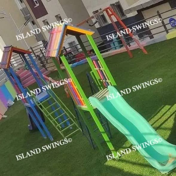 Swings / Kids Slides / Park Swings / Jhulay / Home Decor / Sea Saw 4