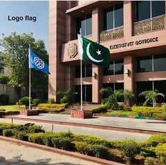 Pakistan flag poles, flag Pole for rooftop of garden, home, or office