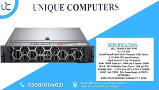 DELL POWER EDGE R740 2U 3.5 Dual Intel® Xeon® Gold 6130 Processor 22M
