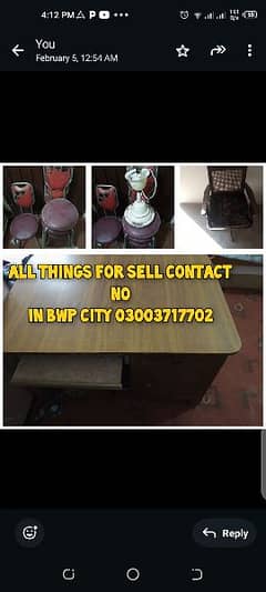 office furniture for sell in bwp city in good condition