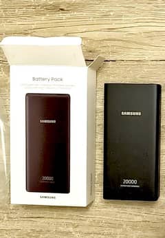 Samsung original 20000mah 25W power bank.