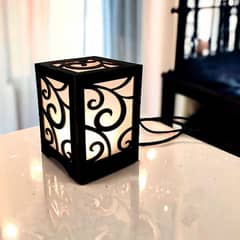 wooden night lamp