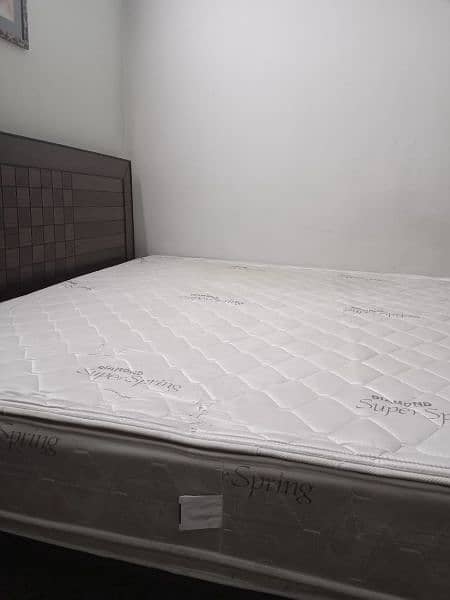 Diamond Super Spring Mattress 8-inch 1