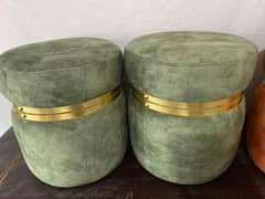 Upholstery - Sofa - Wood - Ottoman - Stool 0