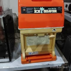 ice crusher and gola machine