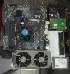 Intel i5 9400f+B365M Pro+16gb+Nvidia 1060