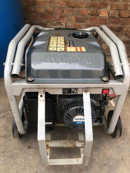 Hyundai Generator 6.0KV petrol&gas 3