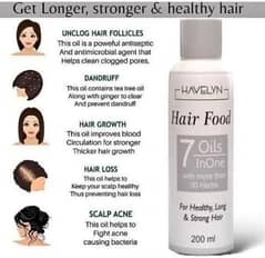 Hair Food Oil For Healthy Long