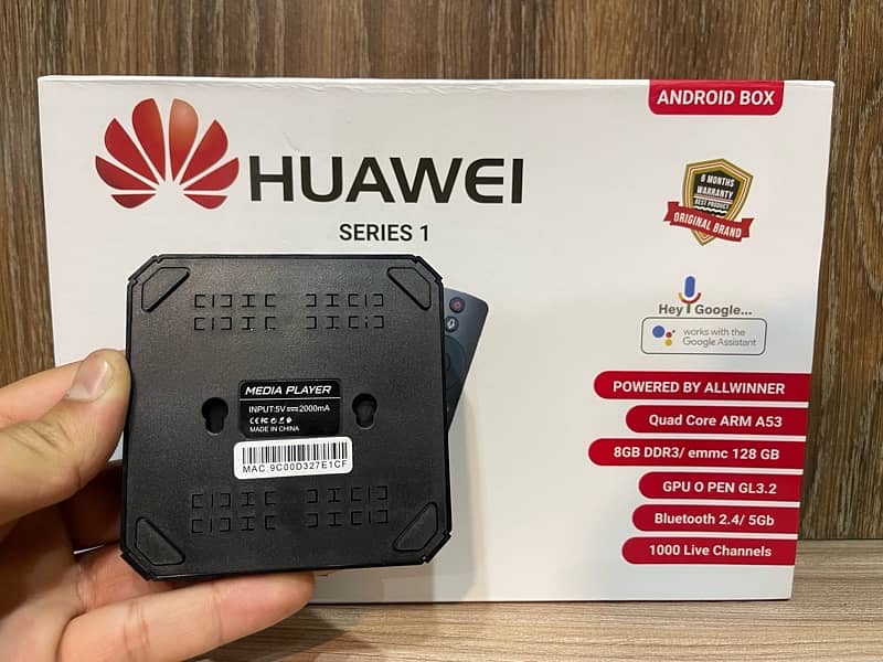 Huawei Android Tv Box ( Series 1 ) Free Delivery , 8Gb Ram /128Gb mem 1