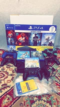 PS4 500gb 10/10 with box