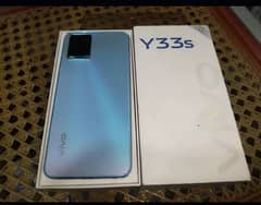 Vivo y33s 8+4/128 complete box. Condition like new.