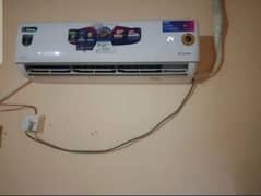 Haier AC DC inverter 1.5ton with genuine gas
