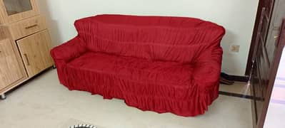 for sale 2 single bed 7 seater sofa 3 table.