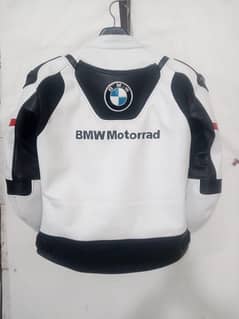 leather biker jacket BMW