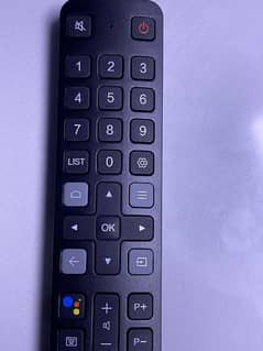 TCL brand new voice remote with wireless connection