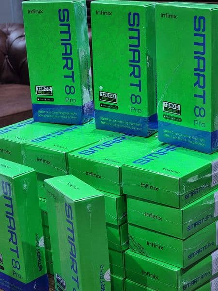 Infinix Smart 8 Pro 4/128 For Sale Brand New Box Pack PTA Approved 0