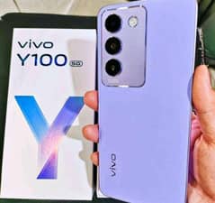 vivo y 100 8 GB ram 256 GB storage PTA 0330/5163/576