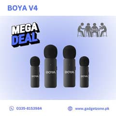 4-person Wireless Microphone | wireless Microphone | Boya Mic 0