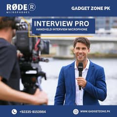 Rode Interview Microphone | Handheld interview mic | News reporting 0