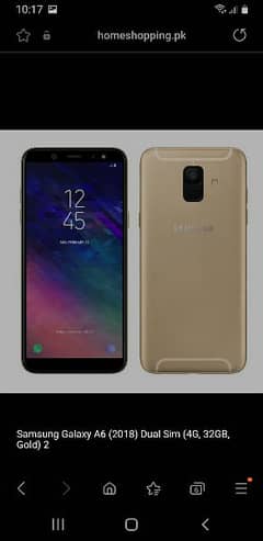 Samsung Galaxy a6 3gb 32gb good condition