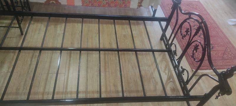 wrought iron bed set 3