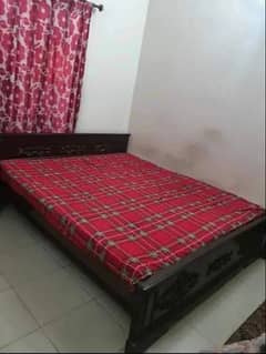 Pure akroat ki lakari ka double bed