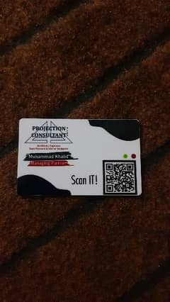 Visiting Card Business Card Scannable Card