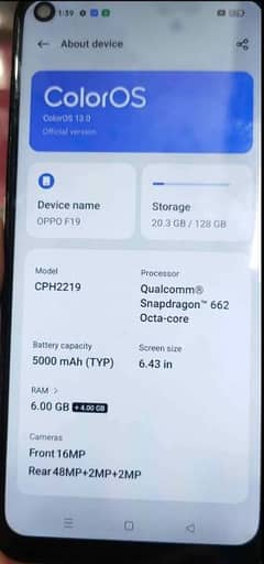 oppo f 19 10 by 10 for serious buyers contact only.    +