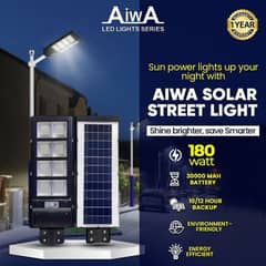 AIWA SOLAR STREET LIGHTS 180 WATT