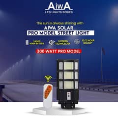 AIWA SOLAR STREET LIGHTS 300 WATT