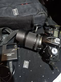 Nikon D7200 with 18-140mm VR ED Lens And accessories