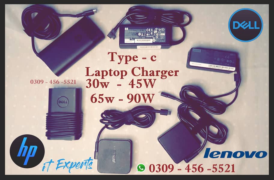 ORIGINAL LAPTOP CHARGER HP DELL LENOVO ASUS ACER MSI APPLE MACBOOK et 2