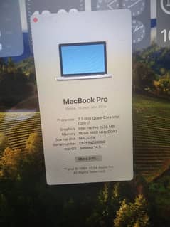 Mac book  pro mid 2014