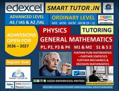 Online tutions for GCSE,IGCSE/IAL EDEXCEL and CAMBRIDGE