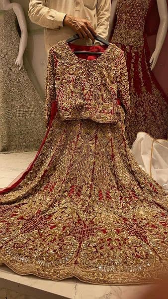 Nikkah dress/Wedding dress/ Bridal Lehnga/Wedding lehnga/lehnga 2