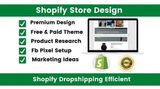 Create A Shopify Store With Us / E Commerce Website / Online Store