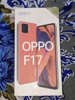 oppo f17 complete box condition Fresh family use mobile ha