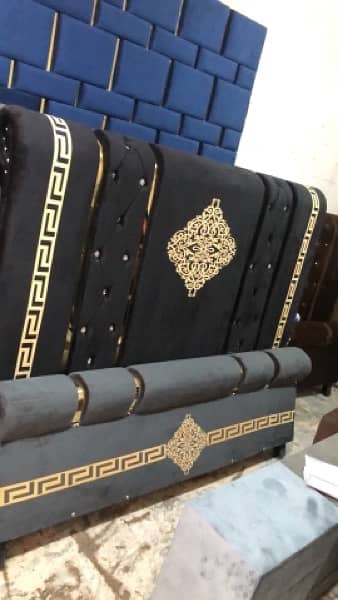 Poshish bed/Bed set/double bed/king size bed/Home Furniture 1