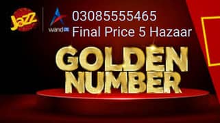 03085555465 Jazz Golden Number For Sell