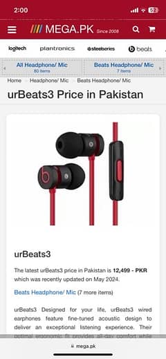 Beats  Original  Iphone Handfree