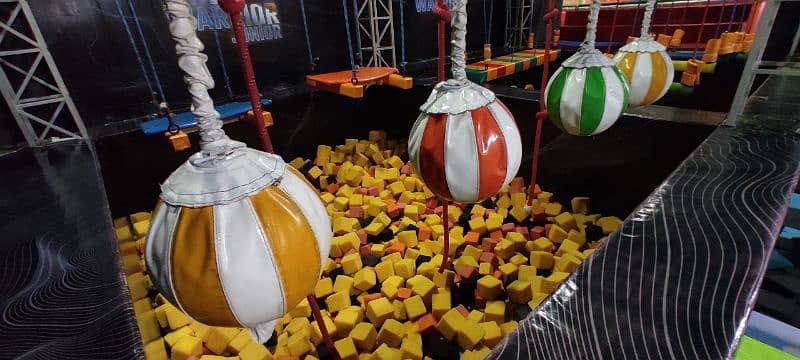 jumping castle token rides soft play area  jhuly playland swings bounc 6