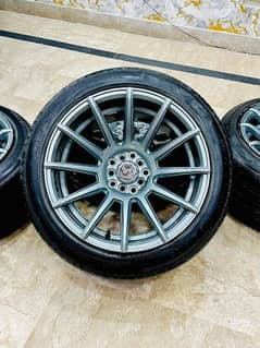 Urgent sale Rim and tyres