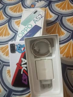 Oppo A52 Official PTA with box & charger