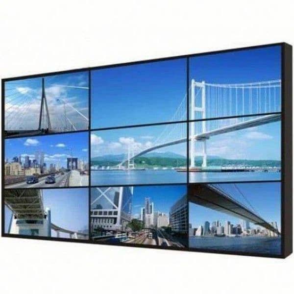 Dayua Hikvision 55 Inch Video Wall | SMD LED Video Wall | 4K Controler 5