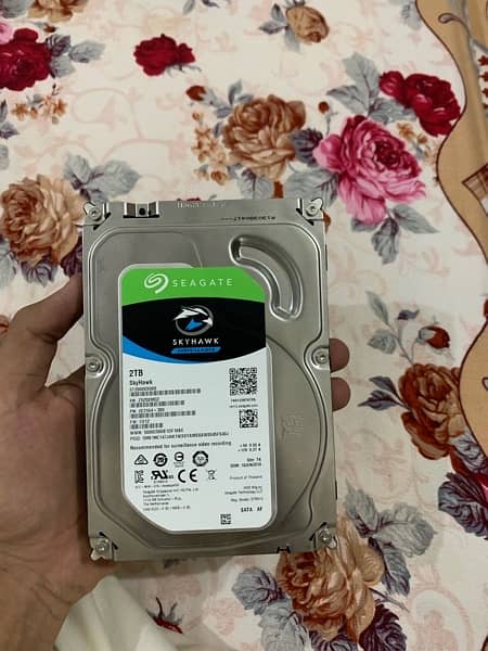 SEAGATE 2TB SURVEILLANCE SKYHAWK DESKTOP 0