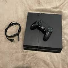 PlayStation 4 black jailbreak 11.00 500 GB with 7 games one controller